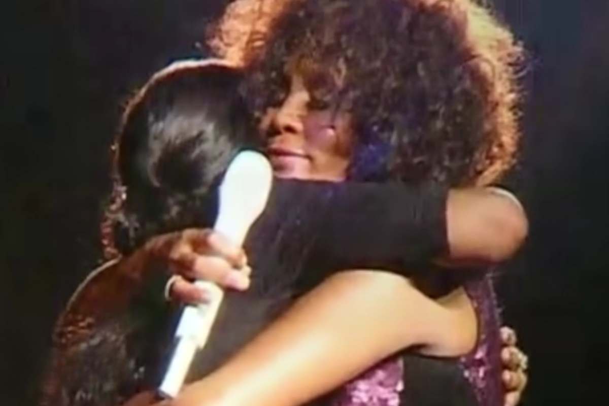 Whitney Houston con la figlia Bobbi Kristina Brown