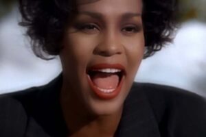 La cantante Whitney Houston in Guardia del corpo