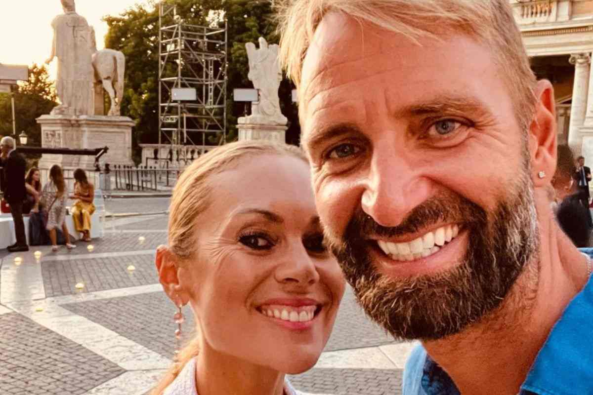 Natalia e Massimigliano sorridenti