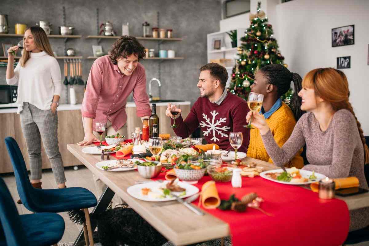 Pranzo di Natale tra amici