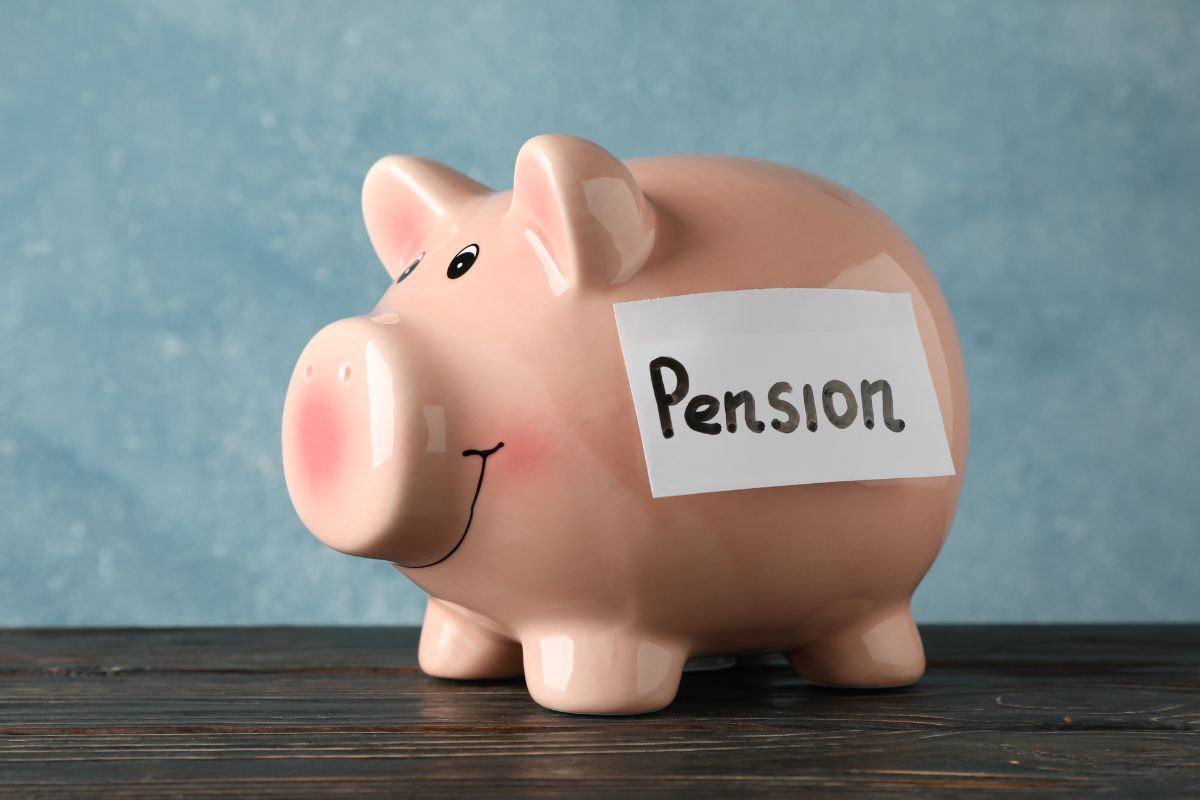 Salvadanaio destinato alla pensione